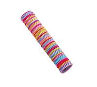Hair Glamour: Chic Hair Accessories、 Elastic Hair Ties & rubber band - A variety of shapes are available(Style 06,100pcs)