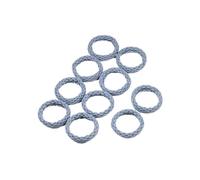 Hair Glamour: Chic Hair Accessories、 Elastic Hair Ties & rubber band - A variety of shapes are available(SKY BLUE)