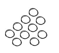 Hair Glamour: Chic Hair Accessories、 Elastic Hair Ties & rubber band - A variety of shapes are available(Three in one Black)
