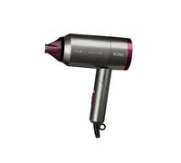 Hair & Go Ionic 1800 - Secador Plegable 2000W consumo 1800 | Sistema iónico | 2 velocidades y 2 temperaturas | Golpe de aire frío | Mango plegable | Secado ultrarápido | Cable 1.8m