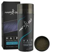 HAIR GO Premium Bulk Hair para engrosar el cabello | Polvo capilar | Relleno capilar | Caída del cabello | Engrosador capilar 100% natural y vegano, 1 paquete, (1x 25 gr.) (marrón medio)