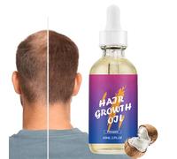 Hair Growing Liquid, 60ml Biotin Enriched Formula, Root Vitality Scalp Nourishment, Volume Enhancing Solution For Thin Hair, Density Support For Family Friends Husband Wife Partner