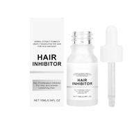 Hair Growth Inhibitor - Natural Remover for Adults | 10ml Moisturizing Skin Care Products, Gentle Body Hair Inhibitor for Women Men Arm Bikini Chin Armpit, Daily Travel Grooming Solution