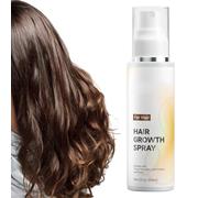 Hair Growth Spray, Thickening Anti Loss Liquid, Scalp Nourish Booster, Follicle Revive, for Thinning Fine Damaged Shedding Dry Short Curly Hair Care Men Women Travel Morning Home Use 60ml
