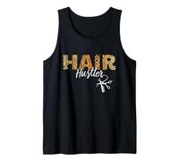 Hair Hustler - Hairstylist Gifts - Hairdresser Gift Leopard Camiseta sin Mangas