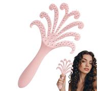 Hair Massage Combs, Ergonomic Handheld Scalp Massager, 4.25x7.68 Inches Wet Dry Portable Claw Comb, Hair Stimulation Tool for Women Men Home Daily Care Travel, Black