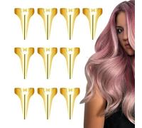 Hair Parting Kit - 6x6x2cm Metal Material Adjustable Rings Durable Set