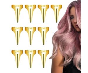 Hair Parting Kit - 6x6x2cm Metal Material Adjustable Rings Durable Set Precision Styling, Multifunctional Tool For Curling Braiding | Professional Hairdressing Accessory Convenient Portable Use At