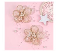 Hair Pin Chiffon Floral Hairpins Sweet Flower Hair Clip Princess Barrettes For Girl Women Accessories Headwear(Color 8)