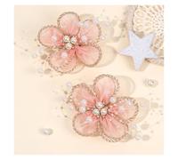Hair Pin Chiffon Floral Hairpins Sweet Flower Hair Clip Princess Barrettes For Girl Women Accessories Headwear(Color 2)