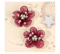 Hair Pin Chiffon Floral Hairpins Sweet Flower Hair Clip Princess Barrettes For Girl Women Accessories Headwear(Color 3)