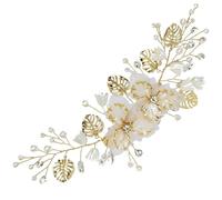 Hair Pin Flower Pearl Hair Clip Handmade Beaded Hairpin Bridal Headpiece Accessories Wedding Jewelry(Color 5)