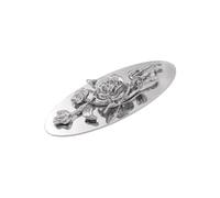 Hair Pin Metal Three-dimensional Rose Flower Women Elegant Clip Side Sweet Headdress Hair Accessories(Color 2)