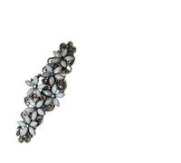 Hair Pin The Version Of The Crystal Flower Spring Elegant Rhinestone Hairpin Women's Hair Accessories(Color 1)