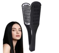 Hair recto Brush, Hair Straightening Comb, 9,33 x 1,85 pulgadas Heavy Duty Easy to Use Anti Slip Styling Tool, Comfortable Hold Straightener Brush for Home, Travel and Gift