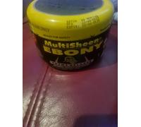 Hair Relaxer Multisheen Ebony Creme - Relajante para el cabello, 250 g