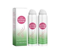 Hair Removal Cream,Gentle Hair Removal Foam Spray, Non-Irritating & Without Shaving Depilatory Cream for Body and Face,Soothing Formula for Legs Underarms Arms Hair Remove,100ml (100ml, 2)