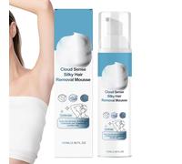 Hair Removal Mousse, Body Soothing Depilatory Foam Spray Fast Acting Hair Removal Formula 100ml, Gentle Skin Care Shaving Alternative Solution for Women Men Facial Legs Underarms Bikini Chest Back