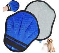 Hair Remover Glove - Pet Hair Removal Glove, Dog & Cat Grooming Gloves with Gentle Detangling, Puppy Hairs Control, Couch Furniture & Automotive Cleaning, Bedroom Home Hotel for Easy Pet Hairs Removal