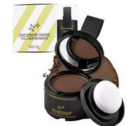 Hair Root Cover Up, Quick Grey Hair Concealer, Impermeable y Sudadera, Instant Touch-Up, Natural-Looking Coverage, (4 g), Ideal para mujeres y hombres, viajes y uso diario