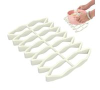 Hair Root Volume Comb, Clamp Shape Lifting Clip, Quick Bangs Styling Tool, Thermoplastic Design for Textured Bangs, Lightweight and Easy to use, 8,86 x 4,13 pulgadas (Silver)