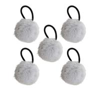 Hair Rope for Girls - Girls' Colorful pompm Ring Ties | Fashion Rope, Furry Ball Daughter, Sister, Friends, Wife, Family, 3cm/1.18 inches
