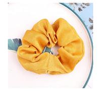 Hair Ropes Elastic Rubber Band Hair Jewelry Accessories Hair Accessories (Metal Color : Light Pink) (Yellow)