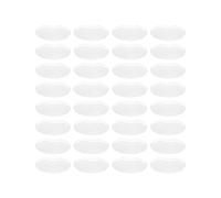 Hair Salon Eye Protector for Child Haircut Use 100Pcs White Facial Baffle