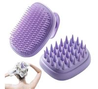 Hair Scalp Brush, Shower Hair Brush, Silicone Head Massager, Scalp Scrub Brush, Massager Gentle, Comfortable Scalp Cleaning Comb, Silicone Hair Brush, Hair Massager For Shower,