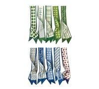 Hair Scarf Set, Lightweight Long Headband, Breathable Fabric with Soft Texture, 5 unidades Pack with Easy Styling, 35,43 x 2,36 pulgadas Fashion Utility Gear, Elegant Scarf Headband for Beach Party
