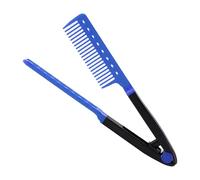 Hair Straightener Brush - Household V Shaped Hair Comb, Professional Design Styling Brush With Heat Resistant Bristles, Free | For Home, Travel, Hotel, Dormitory, Business Trip