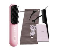 Hair Straightener Comb | Negative Ionic Hair Comb | Anti-Scald Straightening Brush | Fast Heating Hot Comb | Hair Comb Straighten Comb Negative Ionic, Hair Straightening Brush For Women