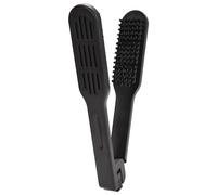 hair-Straightening Comb - Boar Bristle Brush | Double Sided Clamp hair-Brush Detangling Smoothing Styling Tool | Professional Hairdressing Accessory | Teens Women Girls -Care Tool