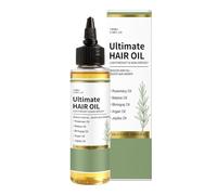 Hair Strengthening Oil - Frizz Control Repair | Nourishing Lightweight Shine Formula Thickening Daily Hair Care Solution for Women, Girls, Home, Salon, Travel or Dorm Use