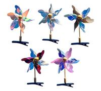 Hair Styling Clips - Strong Hold Clips Windmill Hair Clip | Durable Secure Grip Fashion air Styling Non Slip Grip Fashion Hoair Clip Design Using With Daily Wear Party Events Buns Ponytail Wedding
