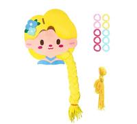 Hair Styling Toy - Fun Learn to Braid Hair Book, Hairstyle Kit, Hair Braid Craft, Travel Activity, Arts and Crafts Kits, Girls Braiding Toys, Braiding Toys for Adults