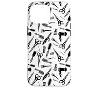 Hair Stylist Barber Haircut Salon Scissors Black Carcasa para iPhone 16 Pro MAX