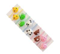 Hair Ties - Hair Rubber Bands | Cute Girls Hair Rope | 10 Pieces Cartoon Hair Bands, Hair Accessories, Girls Hair Accessories, Compact Elastic Hair Ties, Colored Hair Rubber Bands For Kids