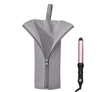 Hair Tool Bag, Heat Resistant Mat Pouch, 11.42x3.94x0.39 Inches Dustproof Waterproof Organizer Hair Styling Tools for Travel Vanity, RV, Salon, Makeup Station and Home Storage