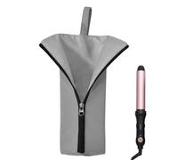 Hair Tool Bag, Heat Resistant Storage Pouch, Waterproof Dustproof Organizer Case, Compact Travel Mat Carrier, Portable Styling Accessory, Ideal for Vanity RV Salon Makeup Station Home Use