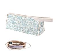 Hair Tool Bag - Impermeable Large Quilted Storage Organizer Case | Travel Makeup & Toiletry Bag for Styling Accessories, Straightener, Curling Iron, Hair Dryer, Cosméticos