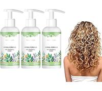 Hair-Volumizing Cream,New Curly Hair Volumizing Cream,Curl Hair Defining Cream,Anti Frizz Shiny Curls All Day Long (3pcs)