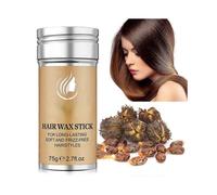 Hair wax stick, soft and shiny hair, edge control, non-greasy, smooth frizz, long-lasting hold, fast results