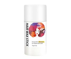 Hair Wax Women, 75g Strong Long, Style Aid with Easy Use, Beauty Care Accessory with Strong Function, Handy Aid for Daily Wedding Party Holiday Salon Home Travel Bridal New Year Birthday Festival