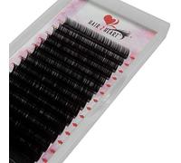 hair2heart Pestañas postizas de visón, pestañas postizas - C-Curl 0,15, 15 mm