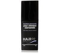 Hair30 - Solución innovadora para cabello claro (25 g), color negro