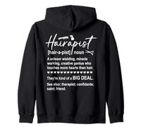 Hairapist Hair Stylist Barber Work Beauty Salon Hairdresser Sudadera con Capucha