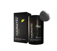 HAIRATIN - Fibras de construcción para el adelgazamiento del cabello, negro, 28 g - Logra resultados más completos y de aspecto natural, oculta instantáneamente la pérdida de cabello en 10 segundos,