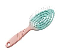 Hairbrush Air Cushion, Hollow Out Curl Styling Brush, Quick Blow Dry Detangling Tool, Lightweight and Ergonomic Hairbrush for All Hair Types, Home, Salon Use