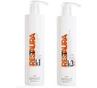 HAIRCONCEPT RESTAURA K Kit Cabellos CRESPOS Botos Regenerador Celulas Madre y Queratina 1000 ml